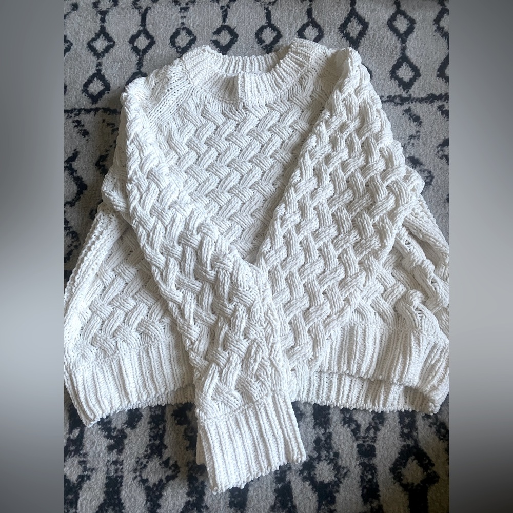 White sweater